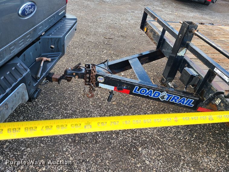 image for item JW9854 2017 Load Trail  equipment trailer