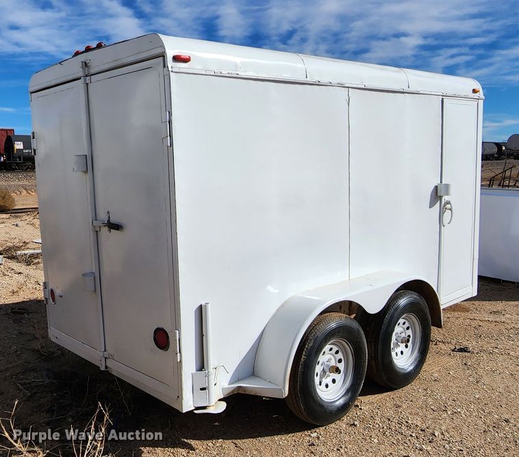 image for item KC9707 1994 W-W Trailers  enclosed cargo trailer