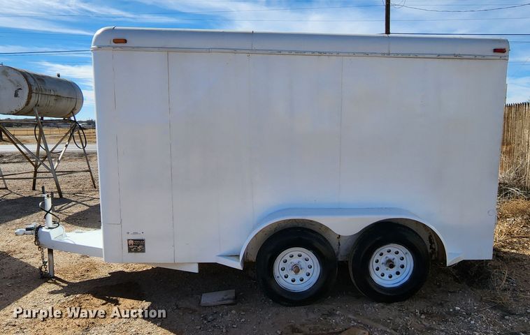 image for item KC9707 1994 W-W Trailers  enclosed cargo trailer