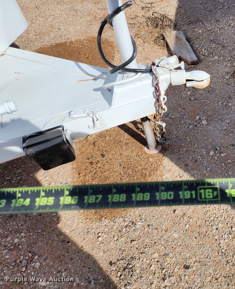 image for item KC9707 1994 W-W Trailers  enclosed cargo trailer