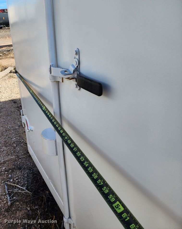 image for item KC9707 1994 W-W Trailers  enclosed cargo trailer