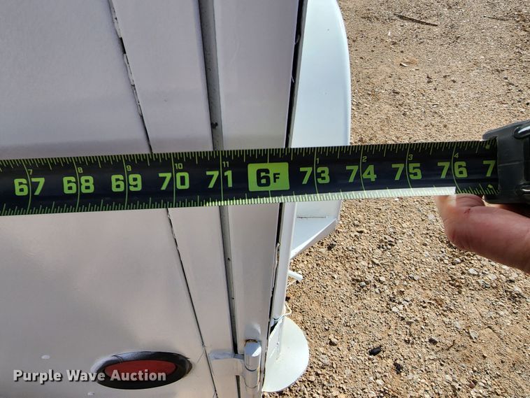 image for item KC9707 1994 W-W Trailers  enclosed cargo trailer