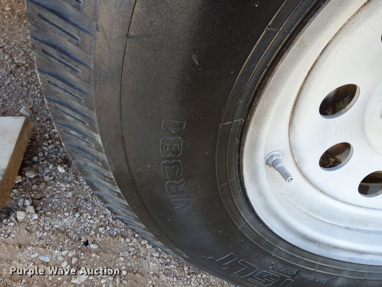 image for item KC9707 1994 W-W Trailers  enclosed cargo trailer