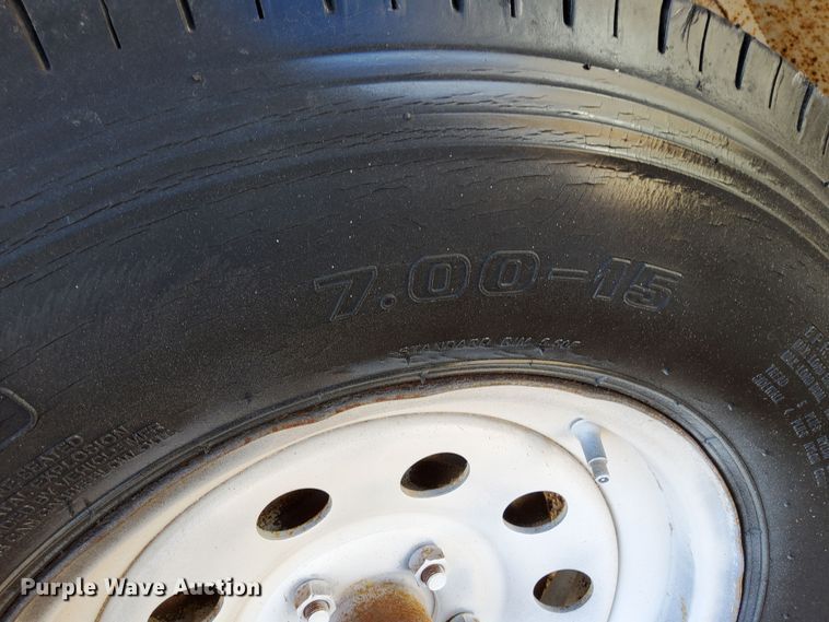 image for item KC9707 1994 W-W Trailers  enclosed cargo trailer