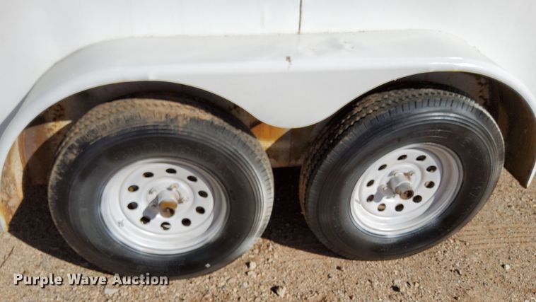 image for item KC9707 1994 W-W Trailers  enclosed cargo trailer