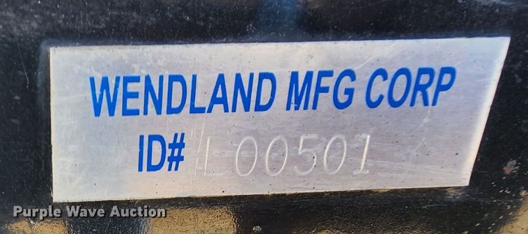 image for item KC9710 Wendland MFG Corporation  oil tank