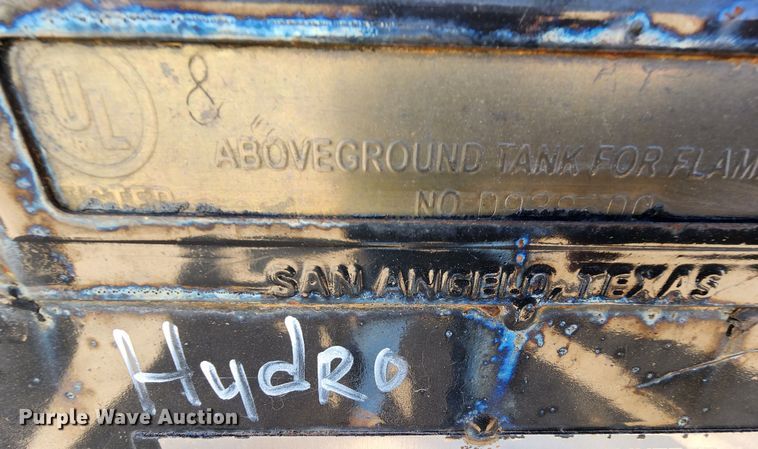 image for item KC9710 Wendland MFG Corporation  oil tank