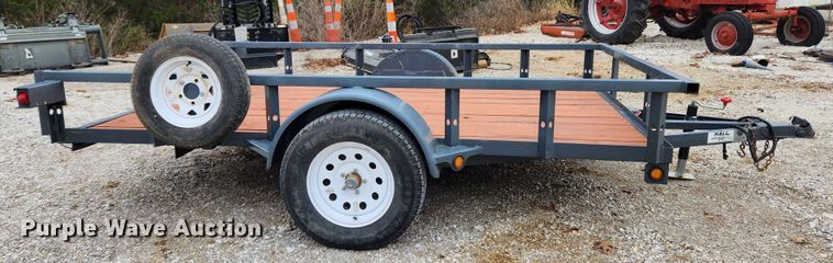 image for item KT9489 2016 Trailerman  tilt deck utility trailer