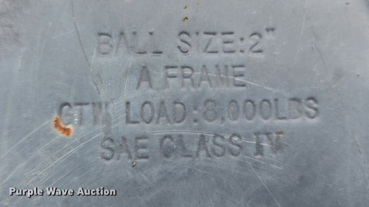 image for item KT9489 2016 Trailerman  tilt deck utility trailer