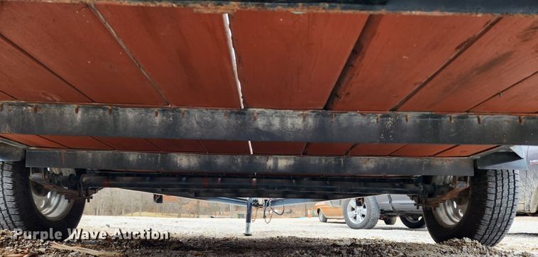 image for item KT9489 2016 Trailerman  tilt deck utility trailer