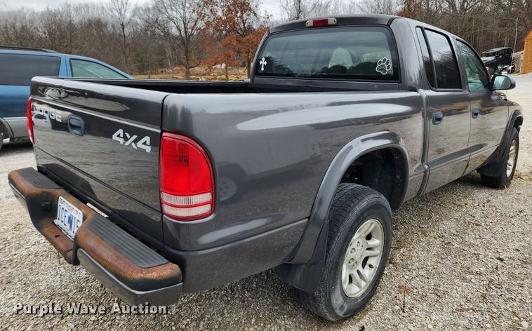 image for item KT9490 2002 Dodge Dakota  Quad Cab pickup truck