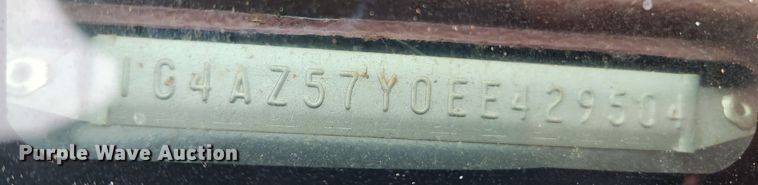 image for item KT9496 1984 Buick Riviera