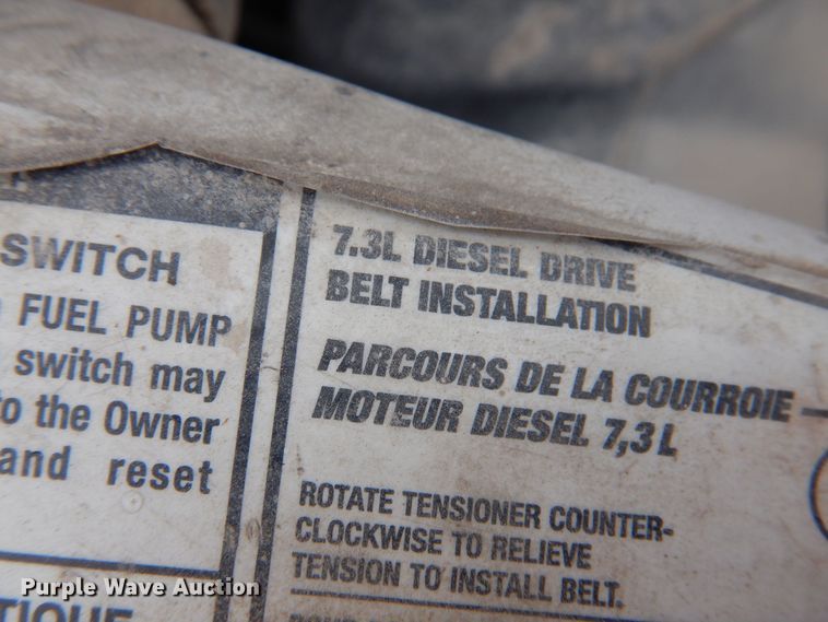 image for item KW9541 2000 Ford F550 XLT Super Duty  flatbed truck