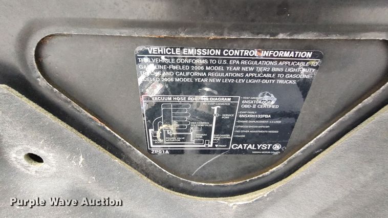 image for item LA9286 2006 Nissan Xterra  SUV