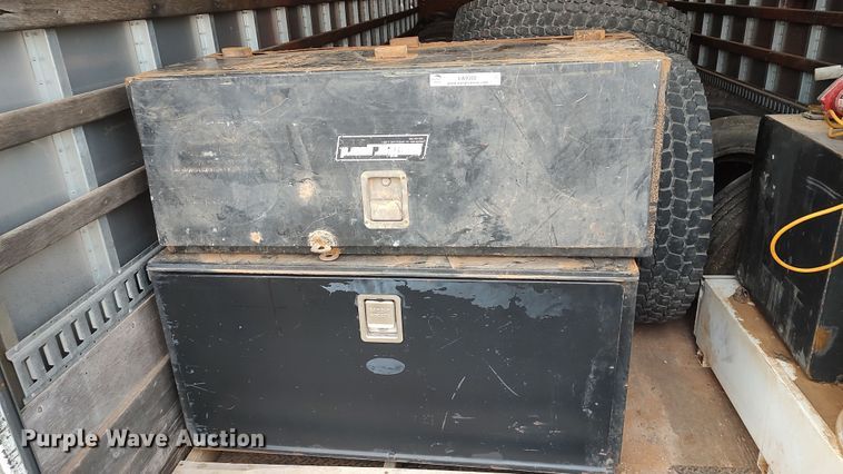 image for item LA9302 (2) RKI 4' x 18" x 20" tool boxes