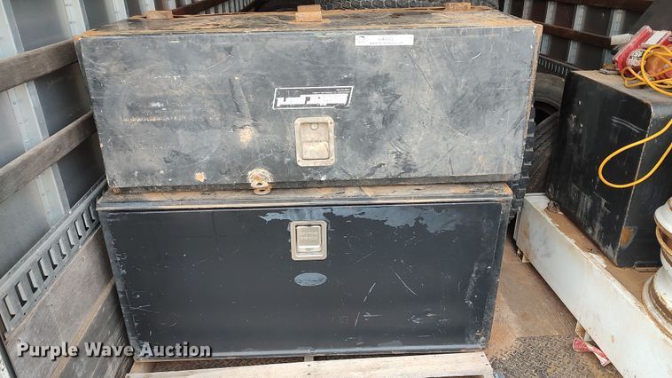 image for item LA9302 (2) RKI 4' x 18" x 20" tool boxes