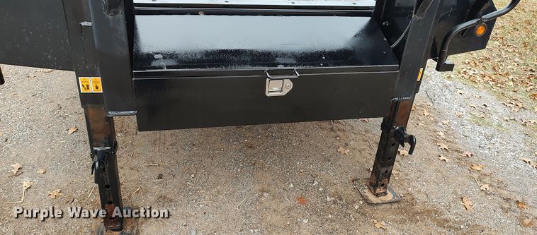 image for item LK9287 2019 Big Tex 22GN-35BK-5MR  equipment trailer