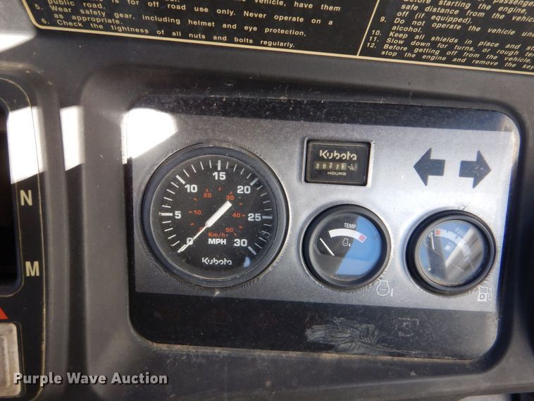 image for item LT9026 Kubota RTV900  utility vehicle