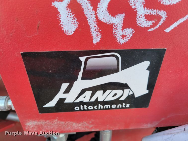 image for item LY9901 2022 Handy Attachments HRTH43  skid steer rock and tree handler