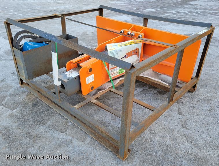 image for item LY9905 2022 TMG Industrial TMG-HB53S  skid steer breaker