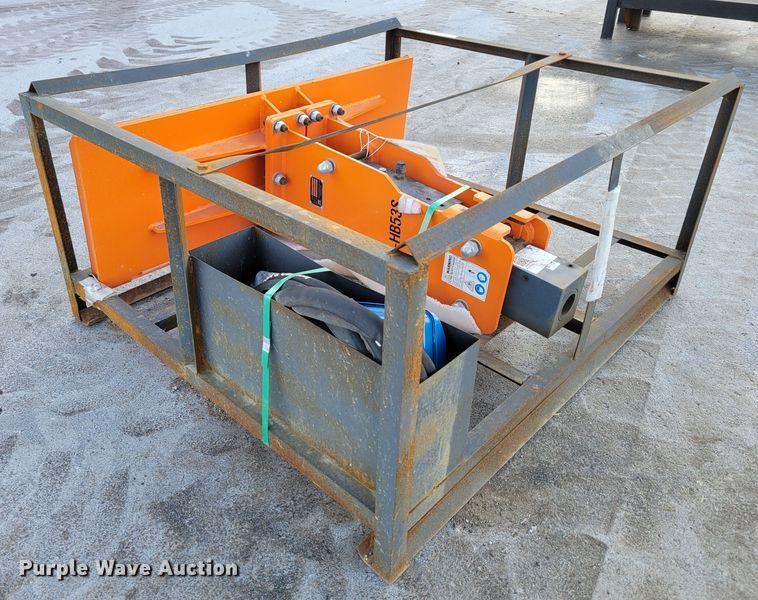 image for item LY9905 2022 TMG Industrial TMG-HB53S  skid steer breaker