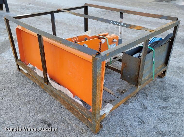 image for item LY9905 2022 TMG Industrial TMG-HB53S  skid steer breaker