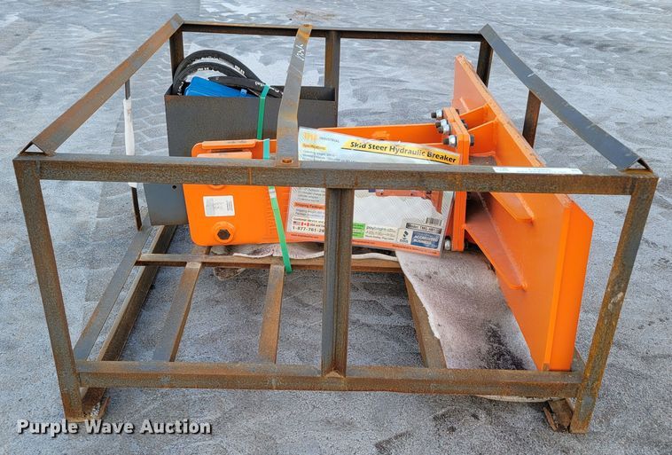 image for item LY9905 2022 TMG Industrial TMG-HB53S  skid steer breaker