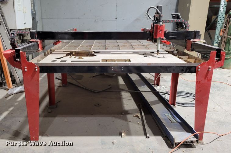 image for item LY9915 Wright CNC  plasma cutting table