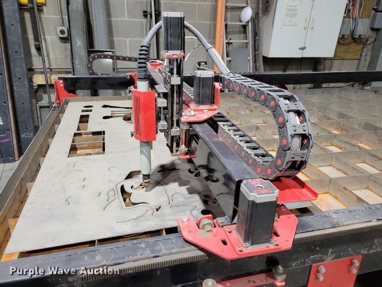 image for item LY9915 Wright CNC  plasma cutting table