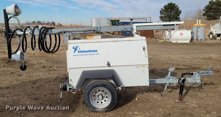 image for item LY9918 Hawkeye Vision  security camera trailer