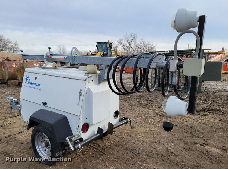 image for item LY9918 Hawkeye Vision  security camera trailer