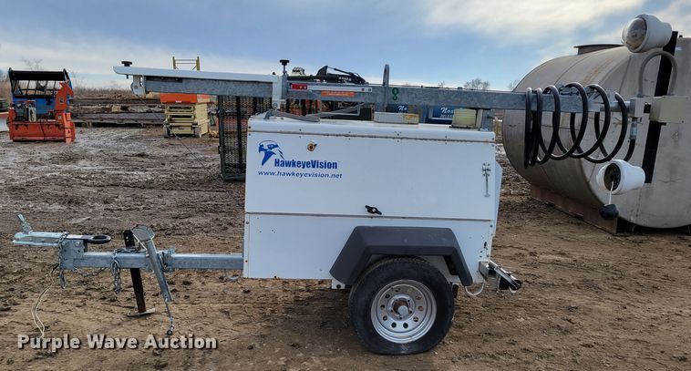 image for item LY9918 Hawkeye Vision  security camera trailer