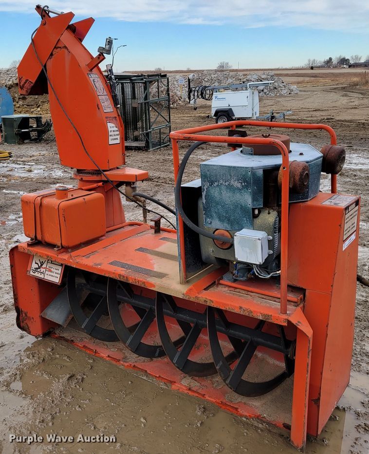 image for item LY9927 Hawk Snowblower  skid steer snow blower