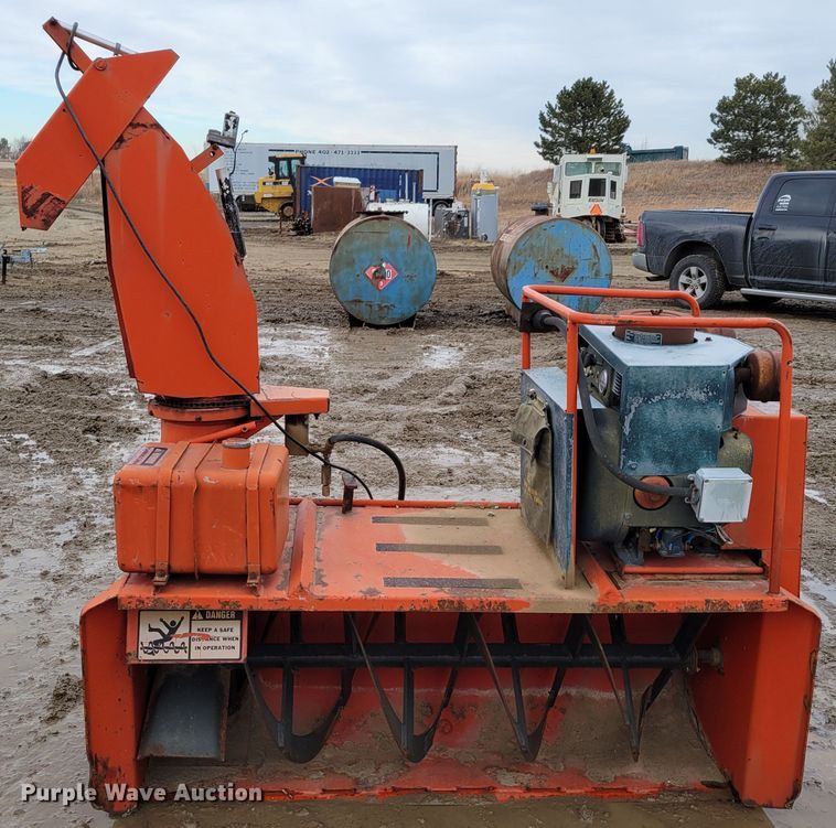 image for item LY9927 Hawk Snowblower  skid steer snow blower
