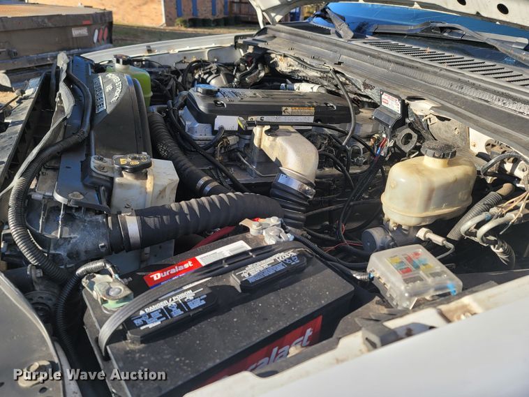 image for item MH9671 2008 Ford F450 Super Duty  SuperCab flatbed truck