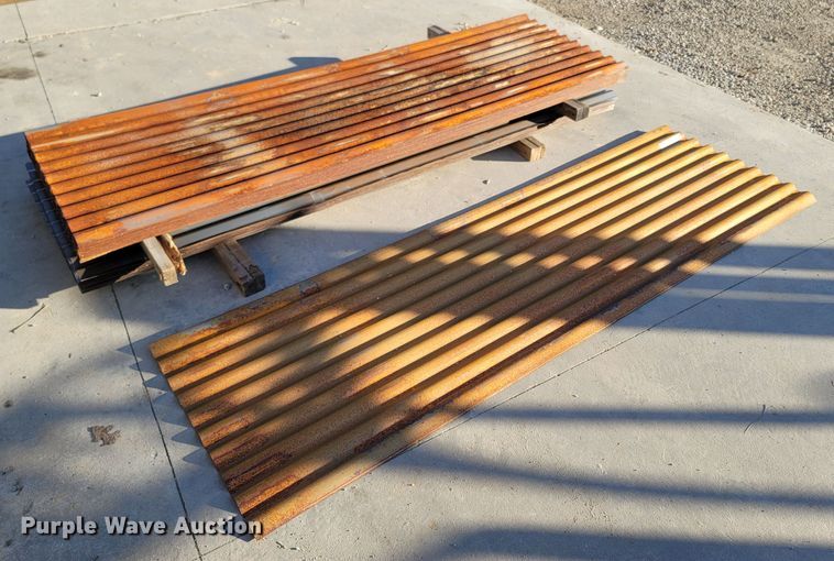 image for item MH9673 (179) sheets of Rustic Accents corrugated steel
