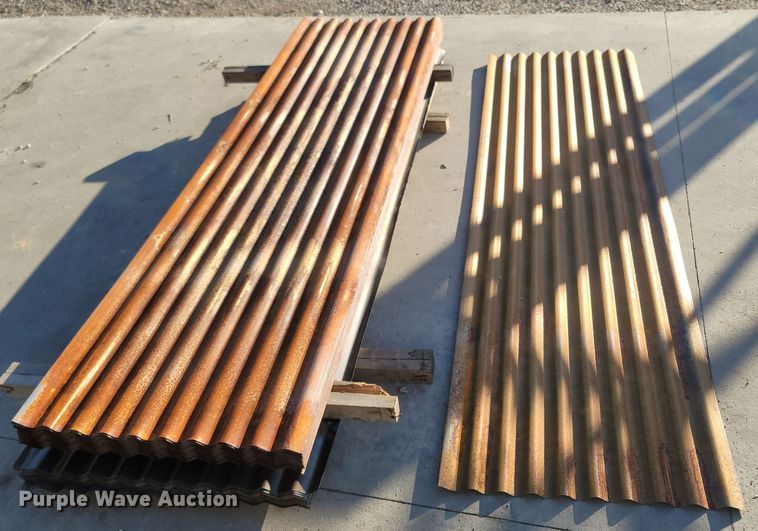 image for item MH9673 (179) sheets of Rustic Accents corrugated steel
