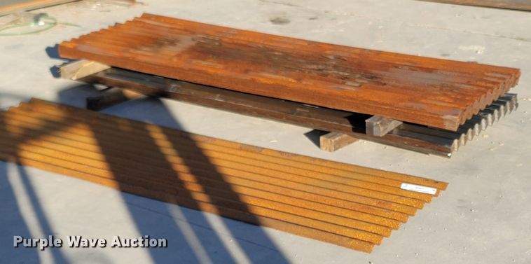 image for item MH9673 (179) sheets of Rustic Accents corrugated steel