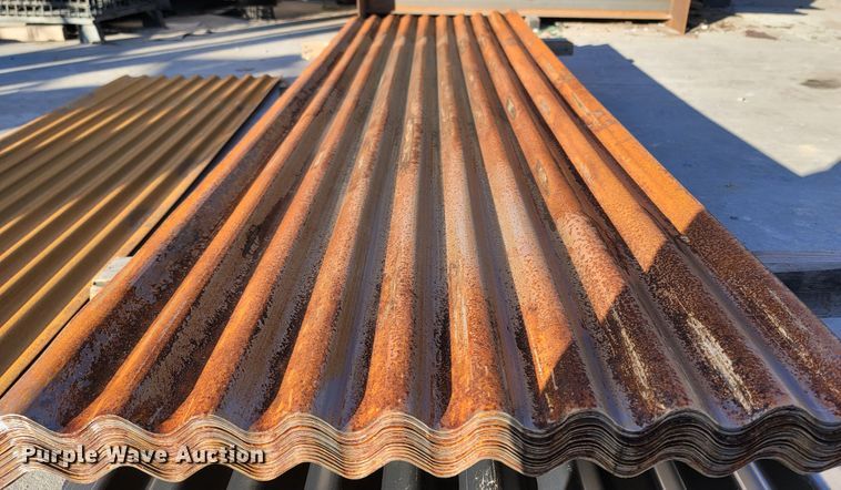 image for item MH9673 (179) sheets of Rustic Accents corrugated steel