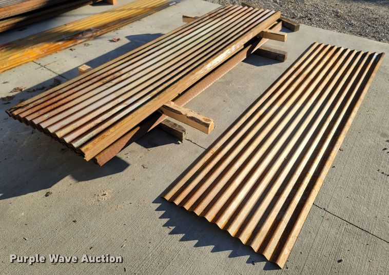 image for item MH9674 (191) sheets of Rustic Accents corrugated steel