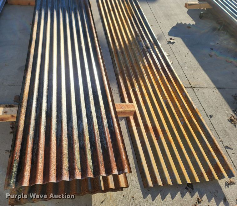 image for item MH9675 (185) sheets of Rustic Accents corrugated steel