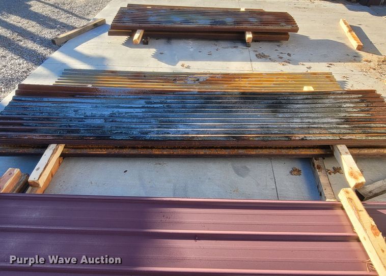 image for item MH9675 (185) sheets of Rustic Accents corrugated steel