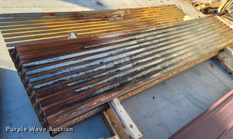 image for item MH9675 (185) sheets of Rustic Accents corrugated steel