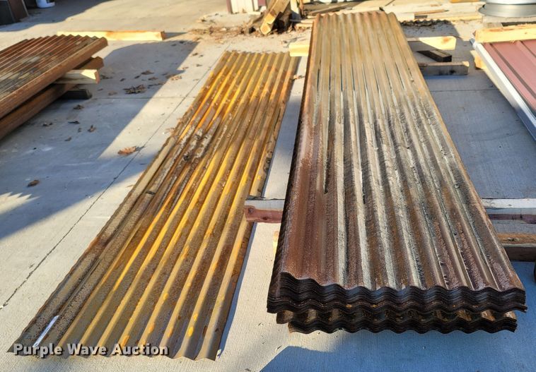 image for item MH9675 (185) sheets of Rustic Accents corrugated steel