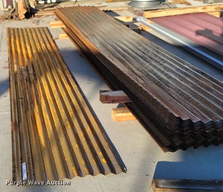 image for item MH9675 (185) sheets of Rustic Accents corrugated steel