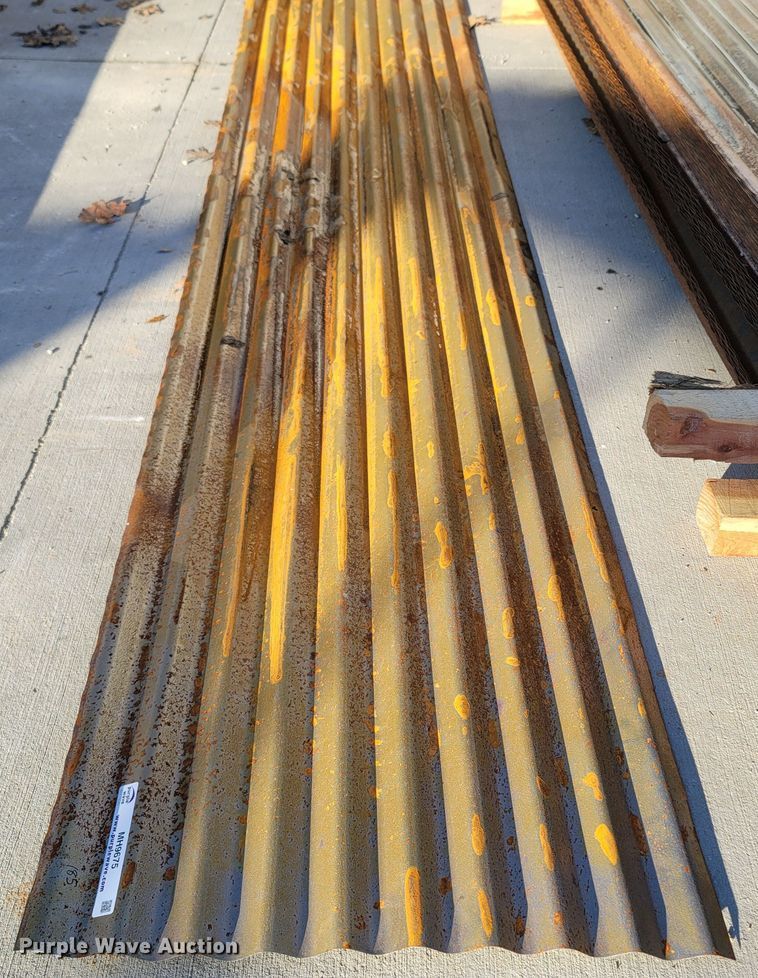 image for item MH9675 (185) sheets of Rustic Accents corrugated steel