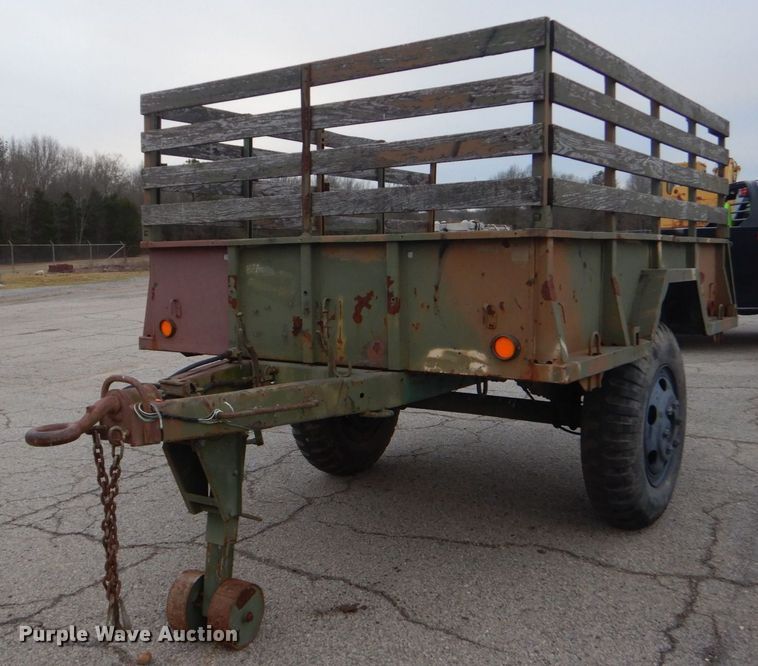 image for item MM9629 1966 Johnson Corp TM9  utility trailer