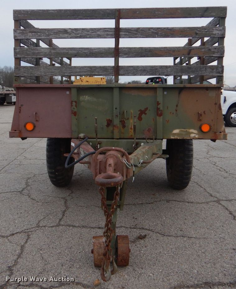 image for item MM9629 1966 Johnson Corp TM9  utility trailer