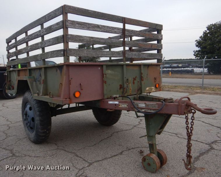 image for item MM9629 1966 Johnson Corp TM9  utility trailer