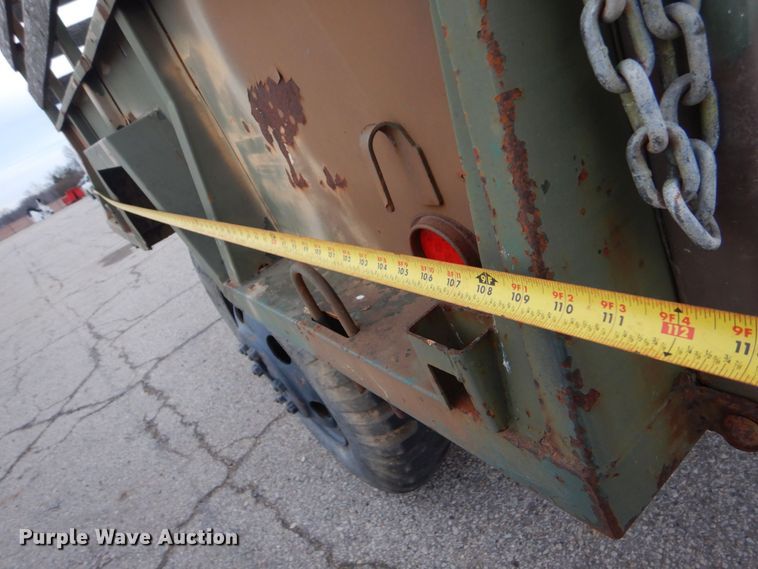 image for item MM9629 1966 Johnson Corp TM9  utility trailer